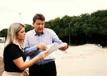 Inicia reforma de pista de skate do Complexo do CEI, em Campo Bom
