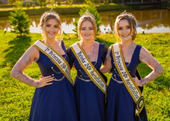 Rainha e princesas falam do sentimento por Santa Maria do Herval e pela Kartoffelfest