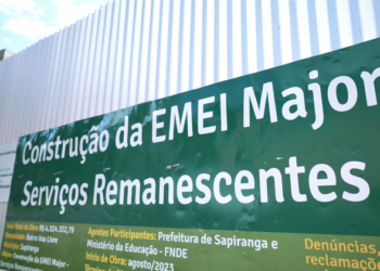 Prefeitura Sapiranga anuncia a retomada da obra na Emei Major