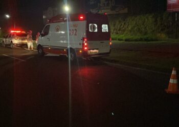 Motorista foge após colidir com motocicleta na RS-239, em Sapiranga