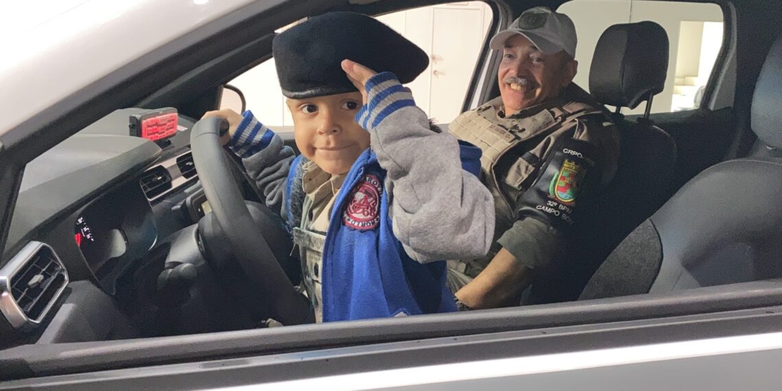 Morre menino apaixonado pela Brigada Militar e que lutava contra o câncer