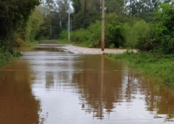 Sapiranga tem ponto de transbordamento do Rio dos Sinos