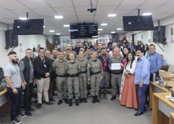 32º BPM recebe homenagem da Câmara de Vereadores em Sapiranga