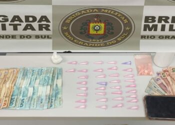 Brigada Militar prende traficantes e apreende dinheiro ilícito