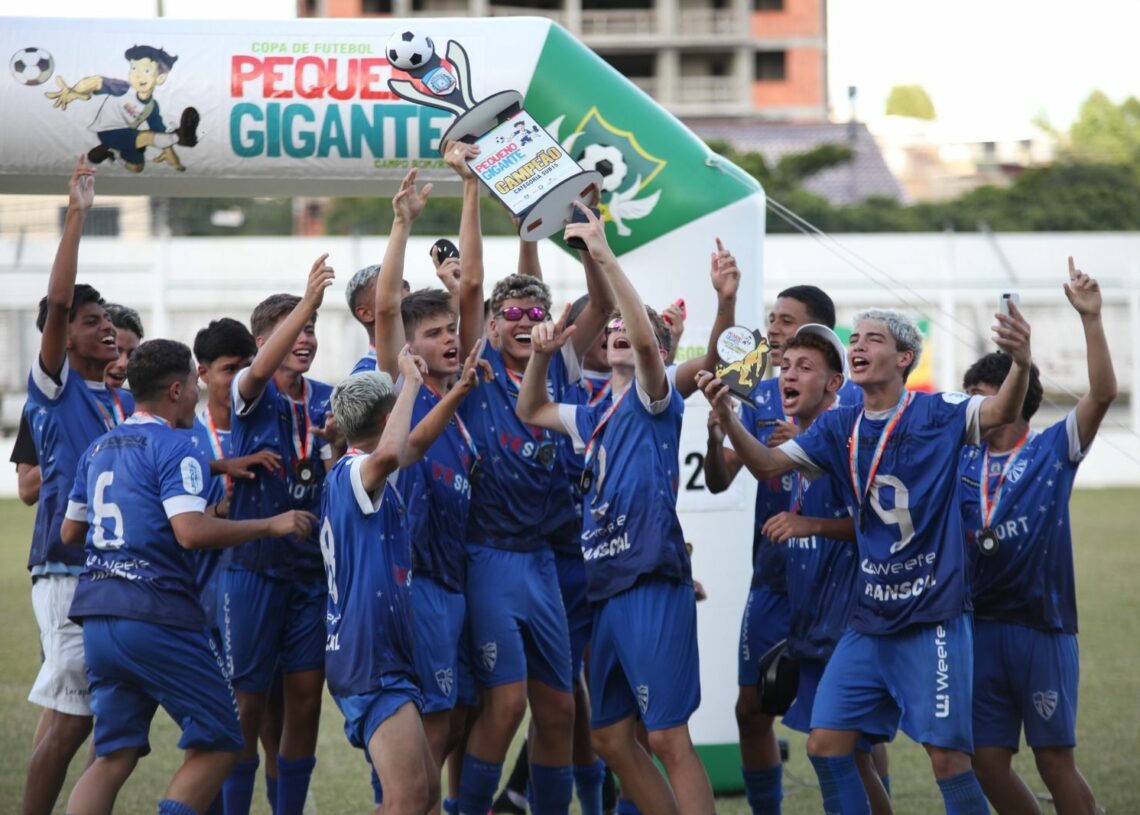 O Cruzeiro venceu a categoria Sub-15. Foto: Guilherme Werlang