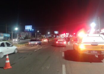 Acidente entre carro e motocicleta é registrado na RS-239, trecho de Sapiranga