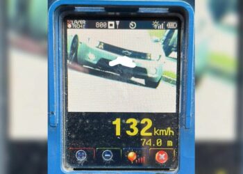 Veículo é flagrado trafegando no dobro da velocidade permitida na RS-239, trecho de Nova Hartz