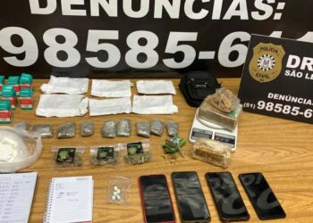 Homem e mulher são presos em Campo Bom em mais um caso de tele-entrega de drogas