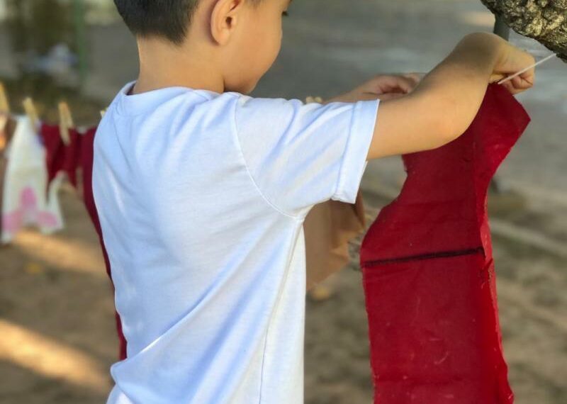 Estudantes de Sapiranga participam de projeto sobre solidariedade e gratidão com as enchentes na região