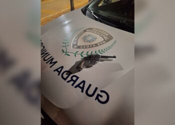 Guarda Municipal de Campo Bom detém homem por porte ilegal de arma de fogo
