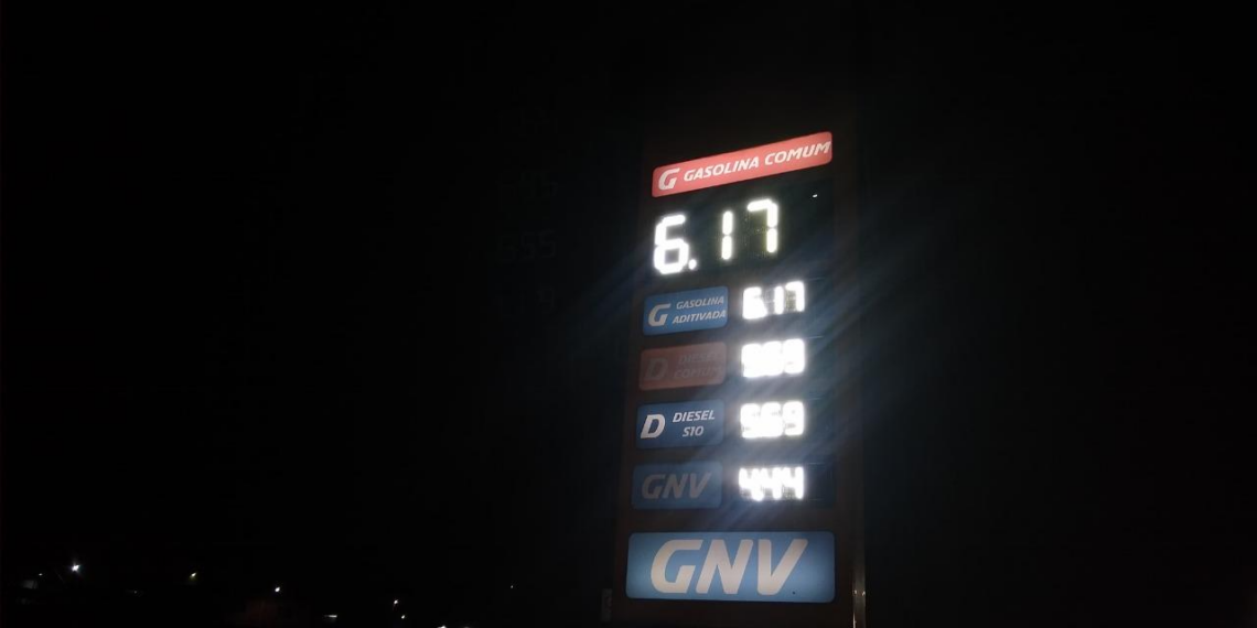 Gasolina já está mais cara nos postos de combustíveis da região