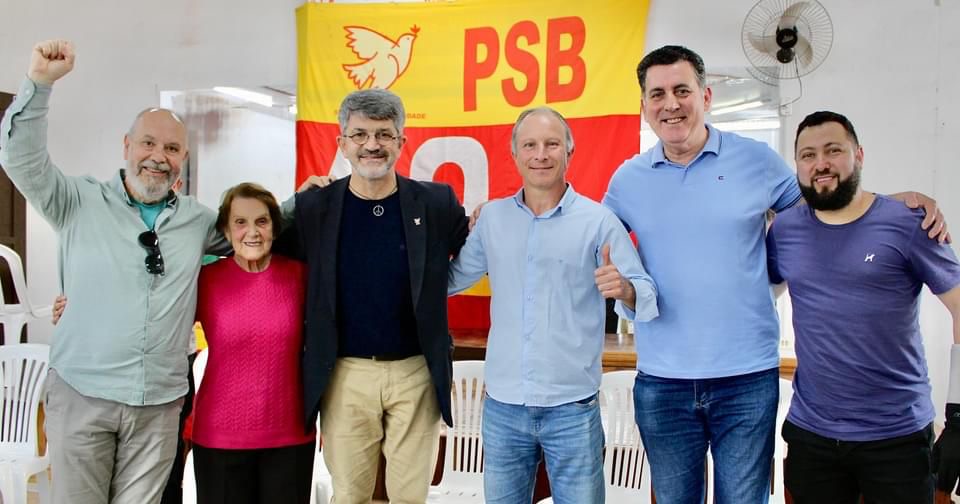 Victor Souza (PCdoB) terá Ademir Benetti (PSB) como candidato a vice-prefeito em Campo Bom