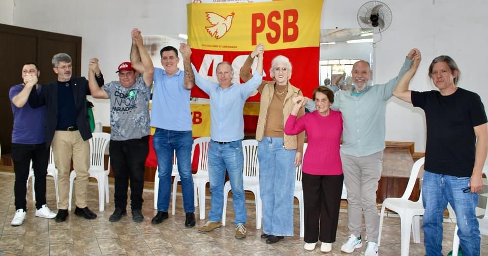 Victor Souza (PCdoB) terá Ademir Benetti (PSB) como candidato a vice-prefeito em Campo Bom