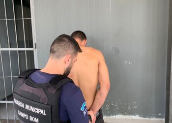 Homem é preso pela Guarda Municipal de Campo Bom por lesão corporal contra a ex-esposa