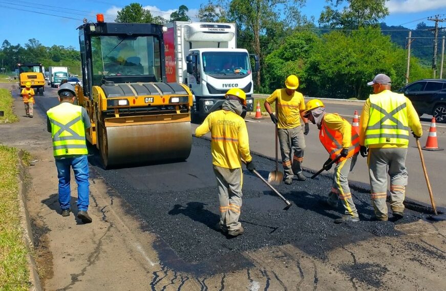 EGR promove intervenções em oito rodovias nesta semana