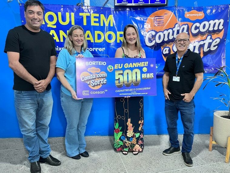 Promoção da Corsan sorteia prêmios para clientes de Sapiranga e Taquara