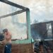 Bombeiros combatem incêndio em residência de Campo Bom
