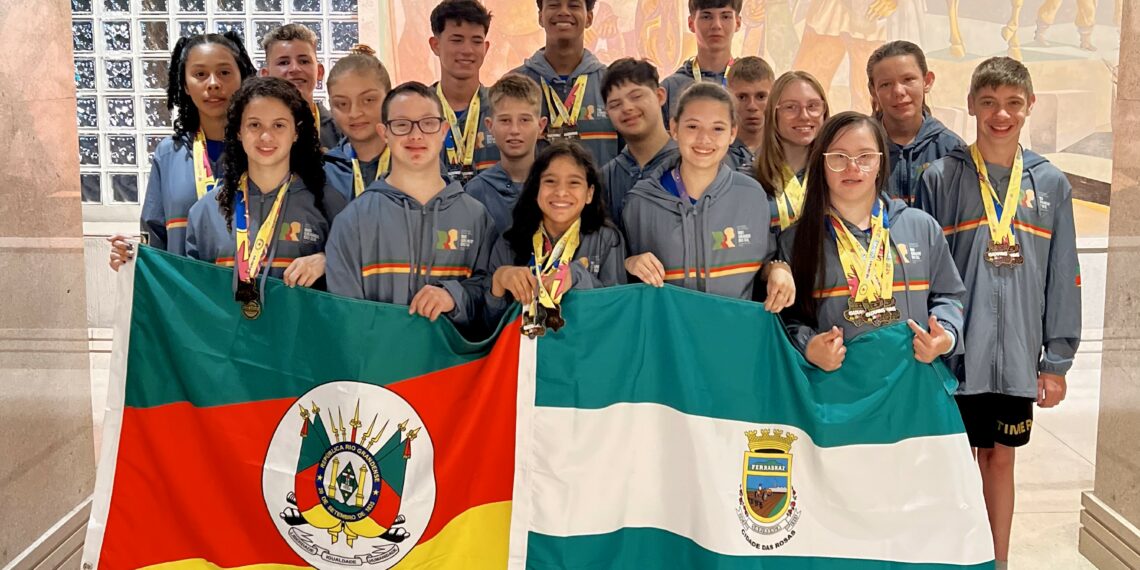 Alunos de Sapiranga conquistam 25 medalhas nas Paralimpíadas Escolares
