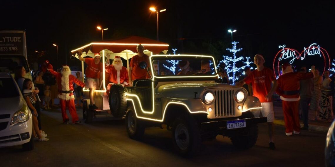 Nova Hartz celebra o Natal com evento que ocorre há 48 anos com papais noéis