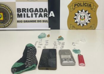 Polícia Civil e Brigada Militar prendem homem por tráfico de drogas, em Sapiranga