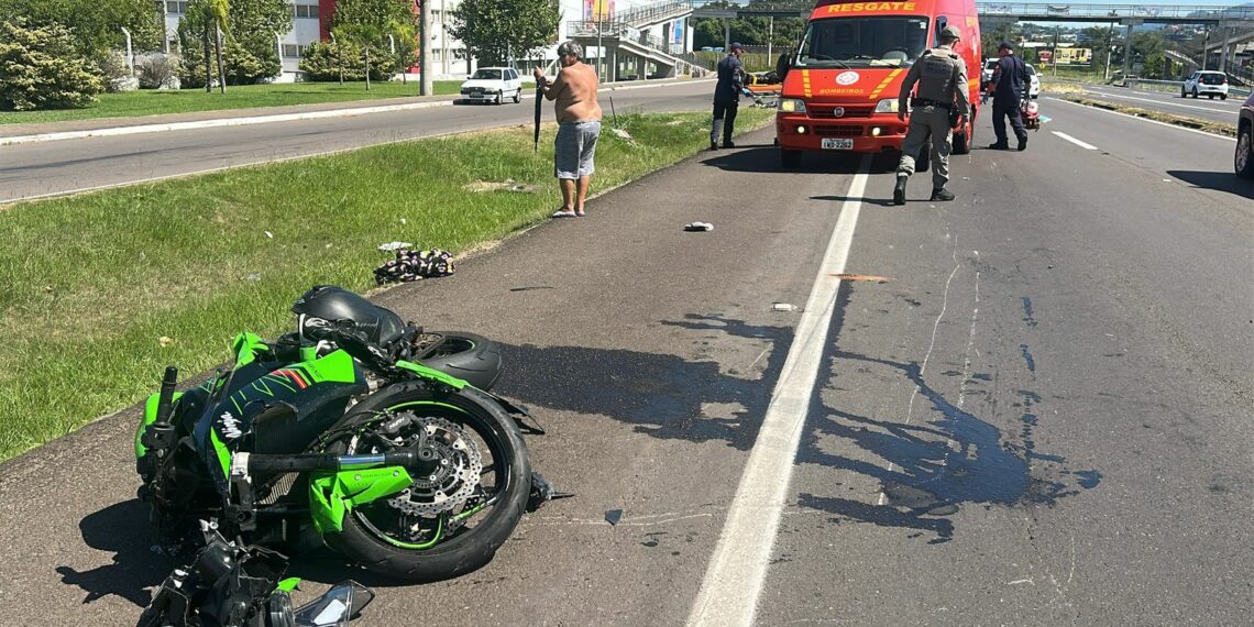 Grave acidente entre motocicletas deixa dois feridos na RS-239