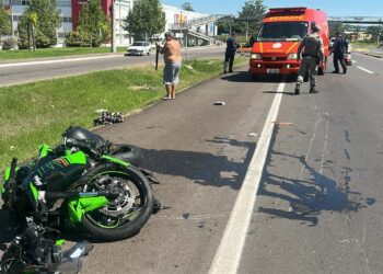 Grave acidente entre motocicletas deixa dois feridos na RS-239