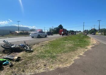 Grave acidente entre motocicletas deixa dois feridos na RS-239