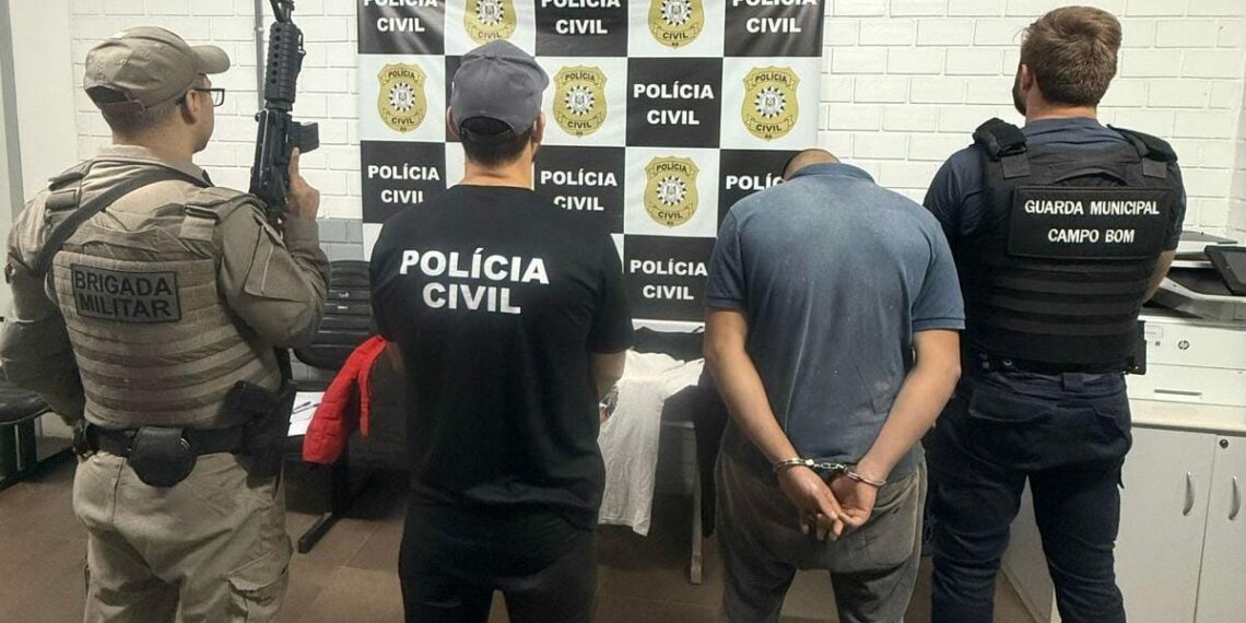 Em menos de 24 horas, assaltante que invadiu padaria é preso em Campo Bom