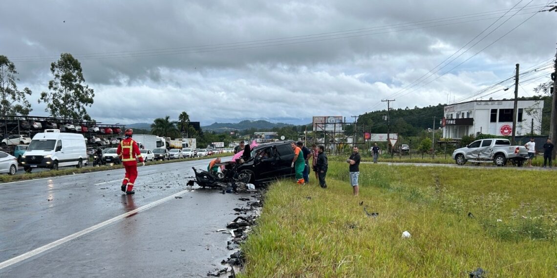 Vítima de grave acidente na RS-239 recebe alta após 49 dias no hospital