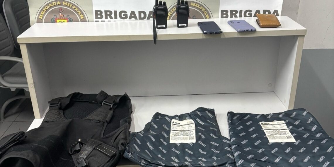 Criminosos são presos em Nova Hartz após roubo com refém em empresa