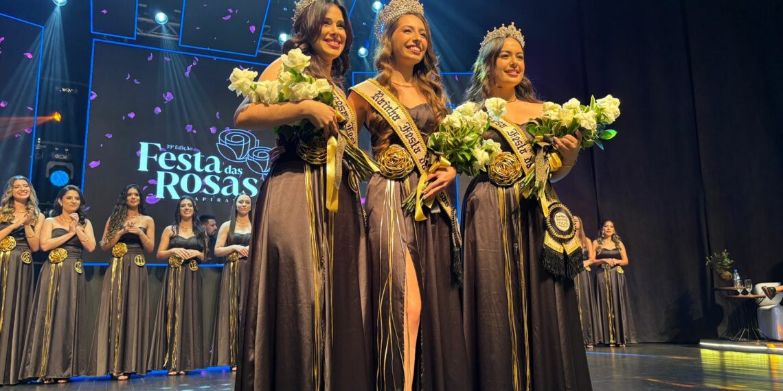 Definida a Corte da 39ª Festa das Rosas; conheça as Soberanas de Sapiranga