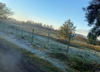 Mudança no tempo traz nebulosidade, chuva e queda de temperatura no Sul