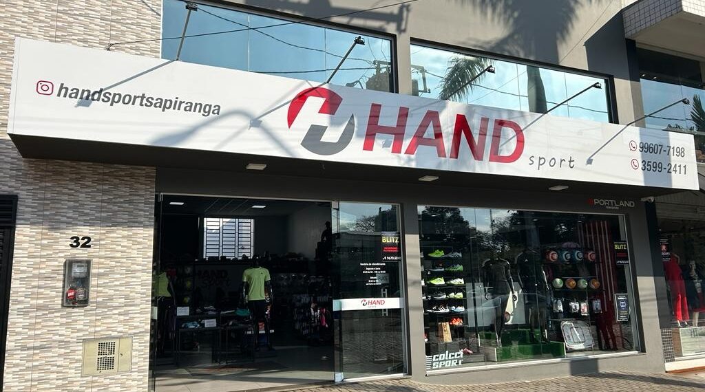 Hand Sport se destaca em artigos esportivos e moda fitness em Sapiranga