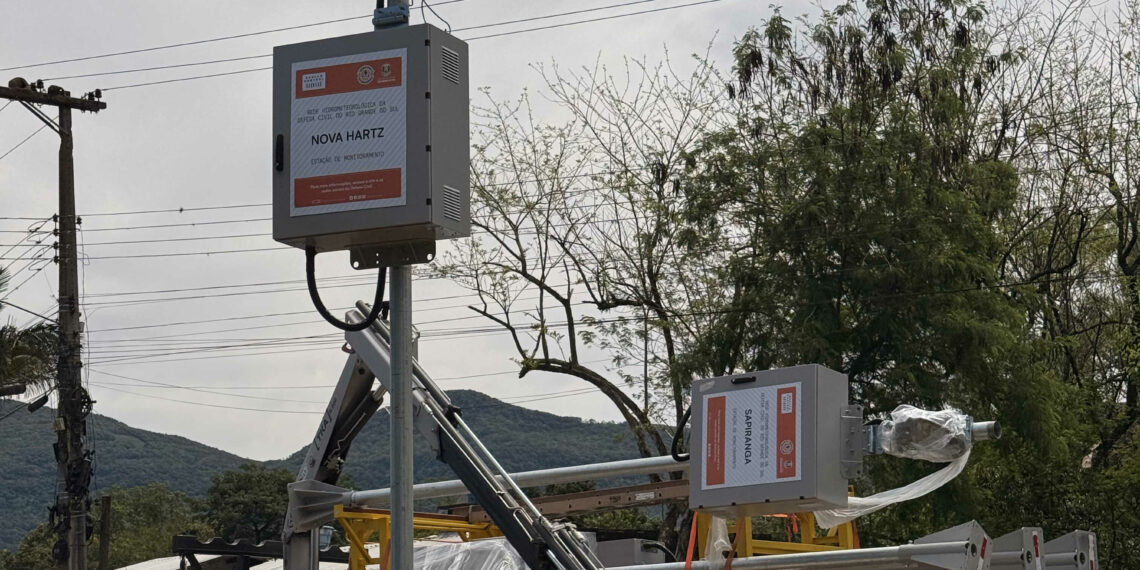 Nova Hartz recebe estação meteorológica para monitoramento em tempo real do Arroio Grande