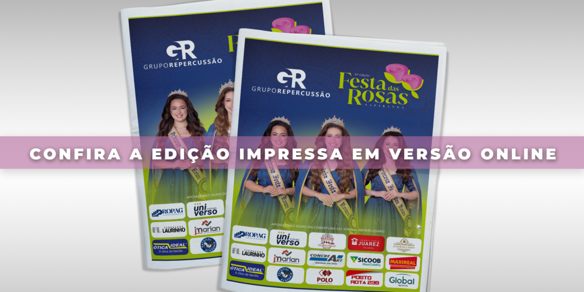 Caderno especial da Festa das Rosas 2025