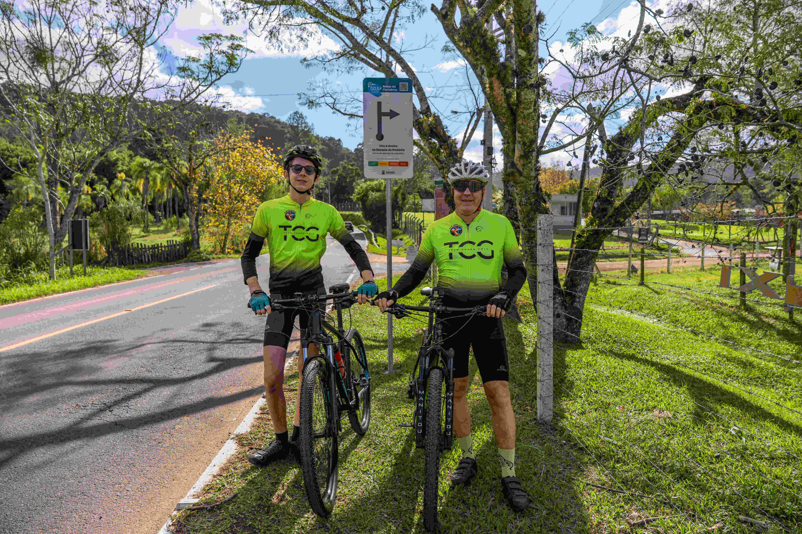 Sapiranga instala 45 placas  para rotas de cicloturismo