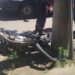 Acidente entre motocicleta e bicicleta deixa mulher ferida em Sapiranga