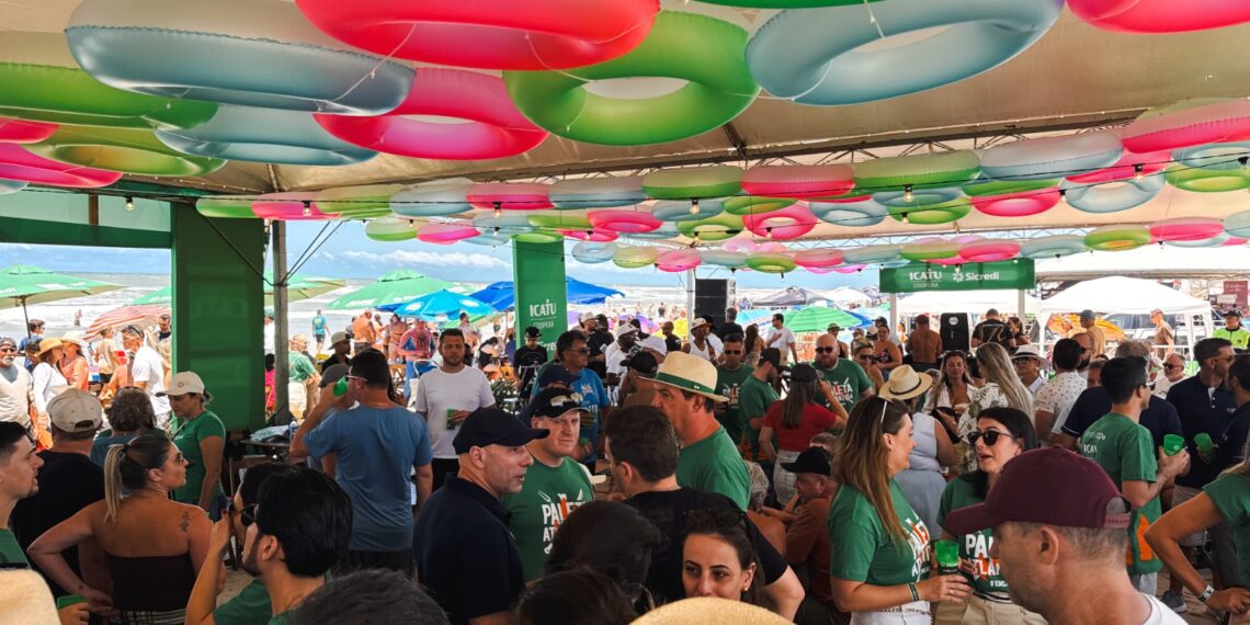 Sicredi Caminho das Águas no Paleta Atlântida: confraternização à beira-mar