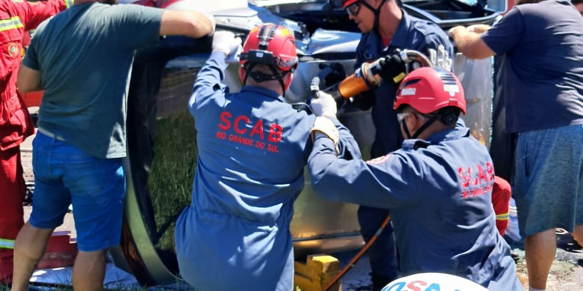 Seis vítimas foram socorridas no grave acidente na RS-239, em Nova Hartz