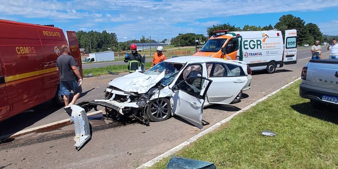 Seis vítimas foram socorridas no grave acidente na RS-239, em Nova Hartz