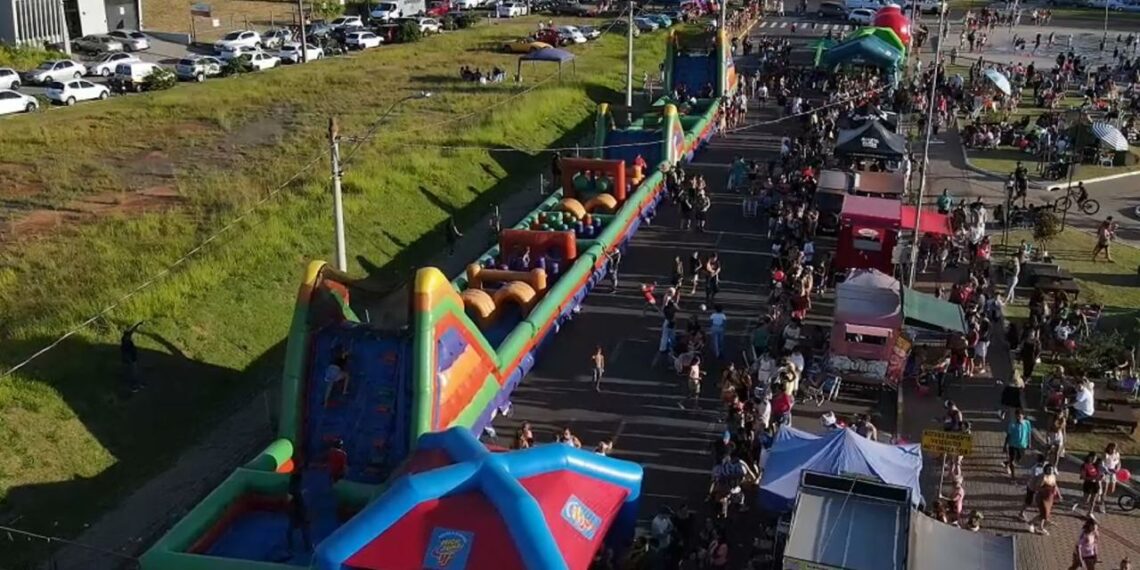 Inédito: Circuito Inflável Gigante estará pela primeira vez em Sapiranga neste final de semana
