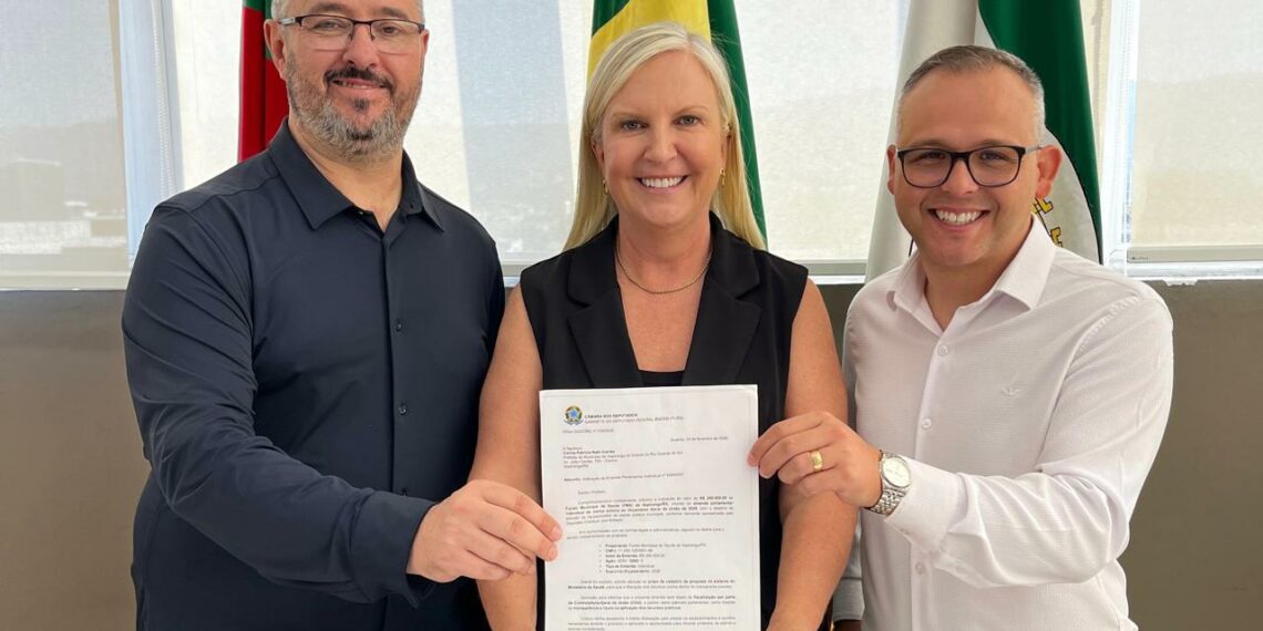 Sapiranga recebe indicação de emenda parlamentar de R$ 200 mil para a saúde