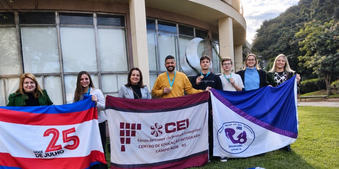Campo Bom conquista medalhas e prêmios na Olimpíada Brasileira de Matemática