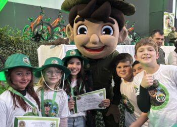 Programa Patrulheiro Ambiental Mirim forma mais de  200 alunos de seis escolas de Igrejinha
