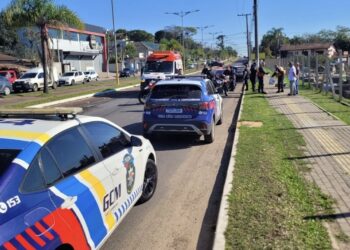 Homem ataca agentes da Guarda Municipal e é baleado em São Leopoldo