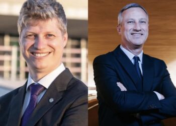 Sanderson e Marcel van Hattem lideram pesquisa para o Senado do RS